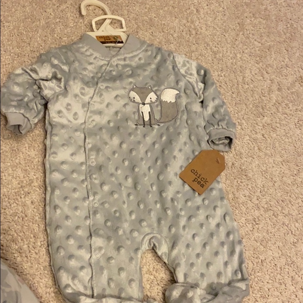 Soft footed onesie 0-3 month baby